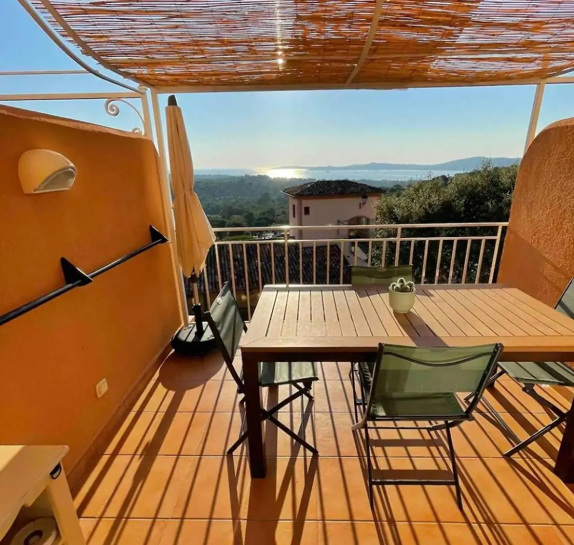Les Restanques Duplex 4 Pers Les Magnolias Magnifique Vue Mer Grimaud 0*,  Francie