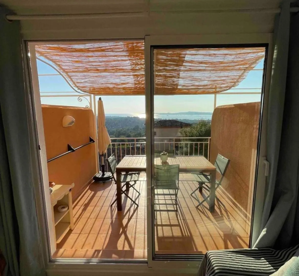 Les Restanques Duplex 4 Pers Les Magnolias Magnifique Vue Mer Grimaud